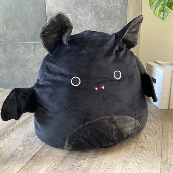Squishmallow 16” Emily Black Bat Halloween Stuffed Animal Plush 2020 Kellytoy - Picture 9 of 14